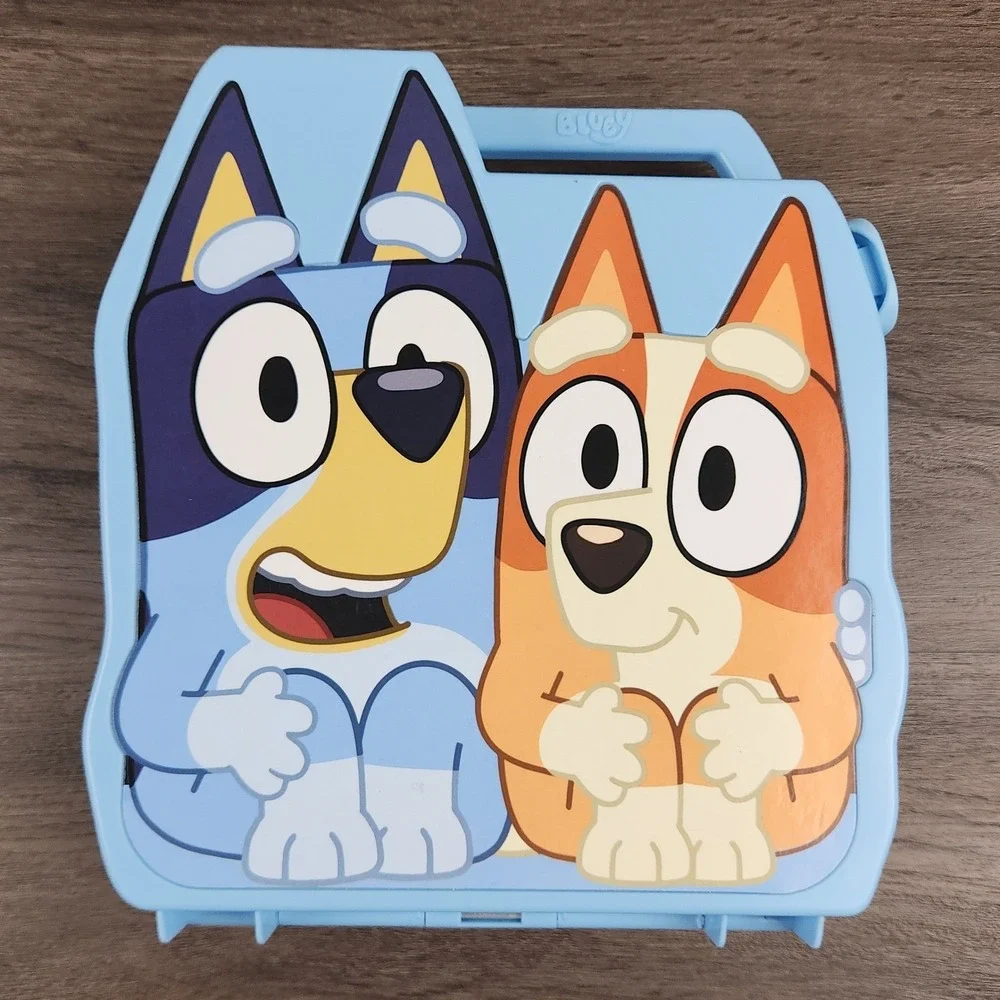 Bluey & Friends Camping Lot of 17 Jean Luc Mackenzie Winton Tent Caravan Case